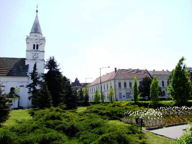 Hodmezovasarhely reformed church and Alfoldi Gallery